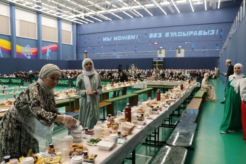 Сабада районкүләм ифтарда 800 дән артык кеше авыз ачты