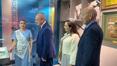 Сабага  «Бөтендөнья татар конгрессы»ның Башкарма комитет рәисе урынбасары Ирек Шәрипов килде