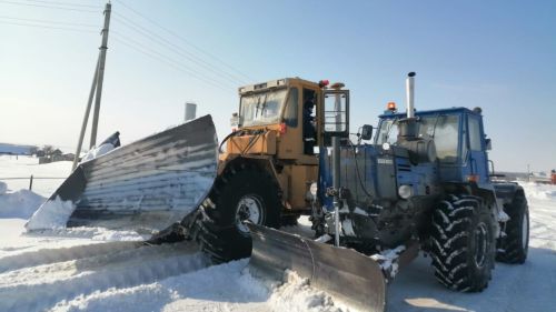 Авыл юллары кардан чистартыла