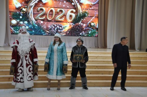 Сабада  әтиләре махсус хәрби операциядә булган мәктәпкәчә яшьтәге балалар өчен Чыршы бәйрәме узды