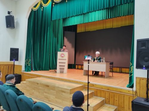 Лесхоз мәдәният йортында Татарстанның Баш казые Җәлил хәзрәт Фазлыев  вәгазе булды