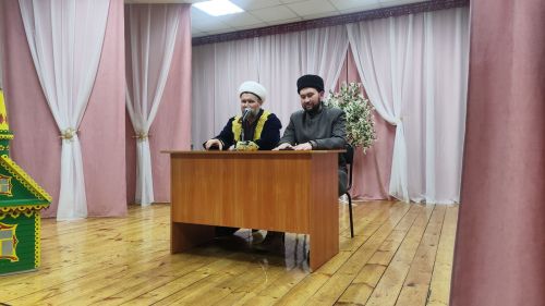 Иләбәр авыл клубында вәгазь кичәсе узды