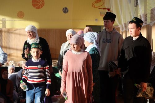 Сабада мәктәп укучылары өчен районкүләм ифтар узды