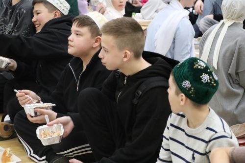 Сабада мәктәп укучылары өчен районкүләм ифтар узды