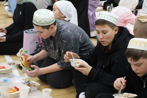 Сабада мәктәп укучылары өчен районкүләм ифтар узды