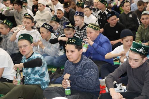 Сабада мәктәп укучылары өчен районкүләм ифтар узды