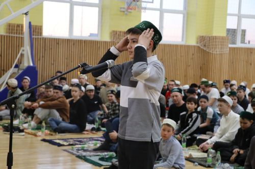Сабада мәктәп укучылары өчен районкүләм ифтар узды