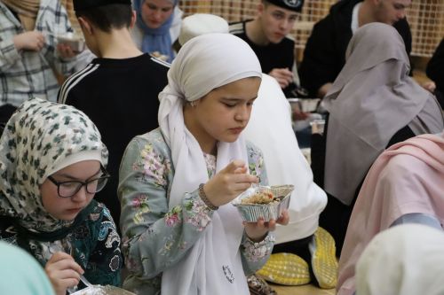 Сабада мәктәп укучылары өчен районкүләм ифтар узды