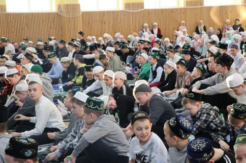 Сабада мәктәп укучылары өчен районкүләм ифтар узды