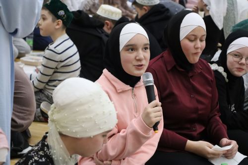 Сабада мәктәп укучылары өчен районкүләм ифтар узды
