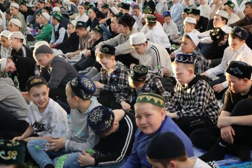 Сабада мәктәп укучылары өчен районкүләм ифтар узды