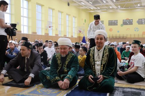 Сабада мәктәп укучылары өчен районкүләм ифтар узды