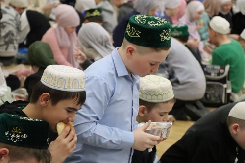 Сабада мәктәп укучылары өчен районкүләм ифтар узды