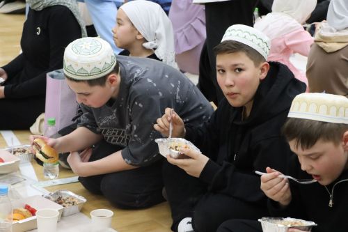 Сабада мәктәп укучылары өчен районкүләм ифтар узды