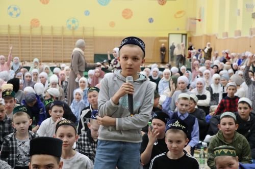 Сабада мәктәп укучылары өчен районкүләм ифтар узды