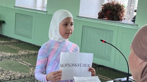 Сабада балалар өчен Азан әйтү һәм вәгазь сөйләү бәйгесендә 40лап бала катнашты