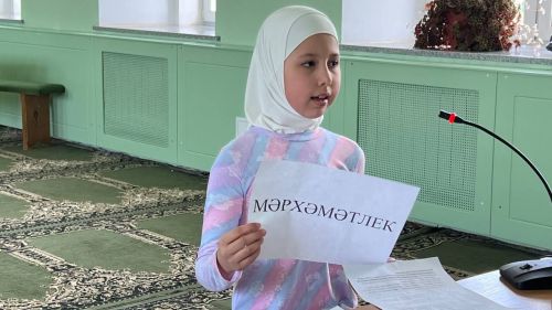 Сабада балалар өчен Азан әйтү һәм вәгазь сөйләү бәйгесендә 40лап бала катнашты
