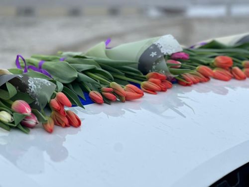 ГАИ хезмәткәрләре хатын-кызларны 8 март  белән котлады