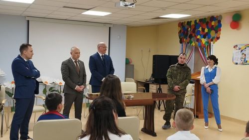 «Тургай» балалар приютында геройлар белән онытылмаслык очрашу