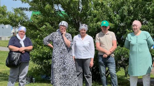 Саба мөхтәсибәте район социаль яклау идарәсе белән берлектә кайгыртуга мохтаҗ гаиләләрдә тәрбияләнүче балалар өчен җәйге бәйрәм уздырды