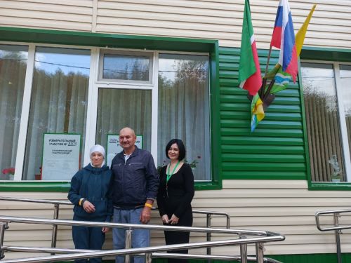 Бигәнәй авылының 2479 нче сайлау участогында сайлау җанлы дәвам итә