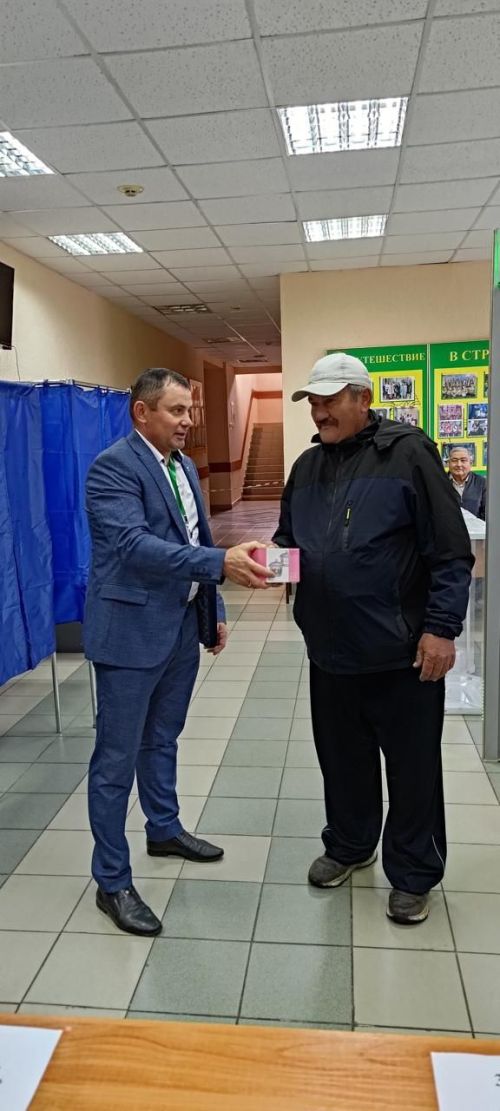 «Матур киләчәгебез өчен тавыш бирдем»