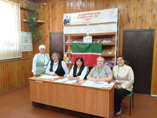 2491 номерлы Кызыл Мишә сайлау участогыннан фоторепортаж