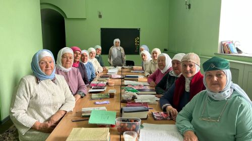 Саба мәчетендә дини белем алучылар Мәүлид бәйрәме оештырдылар