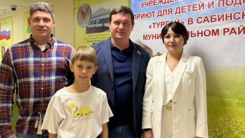 «Тургай » приютына Татарстан Дәүләт Советы депутаты Нияз Аитов килде