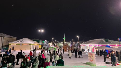 Районыбызның медицина һәм мәдәният хезмәткәрләре Сабаның Төп Чыршысы янында Яңа ел бәйрәме уздырдылар (+видео)