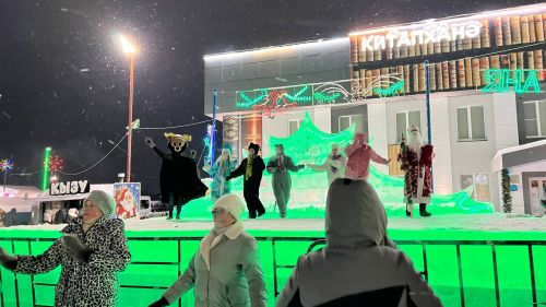 Районыбызның медицина һәм мәдәният хезмәткәрләре Сабаның Төп Чыршысы янында Яңа ел бәйрәме уздырдылар (+видео)