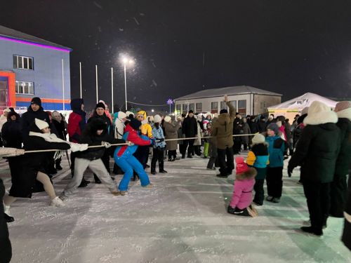 Районыбызның медицина һәм мәдәният хезмәткәрләре Сабаның Төп Чыршысы янында Яңа ел бәйрәме уздырдылар (+видео)