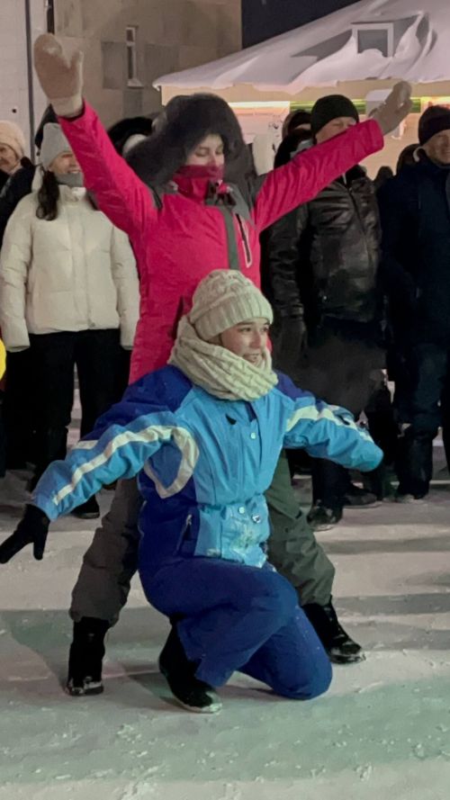 Районыбызның медицина һәм мәдәният хезмәткәрләре Сабаның Төп Чыршысы янында Яңа ел бәйрәме уздырдылар (+видео)