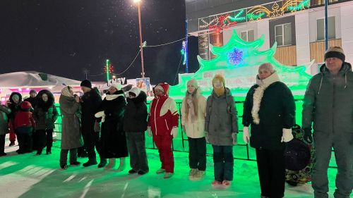 Районыбызның медицина һәм мәдәният хезмәткәрләре Сабаның Төп Чыршысы янында Яңа ел бәйрәме уздырдылар (+видео)