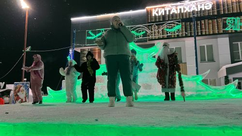 Районыбызның медицина һәм мәдәният хезмәткәрләре Сабаның Төп Чыршысы янында Яңа ел бәйрәме уздырдылар (+видео)