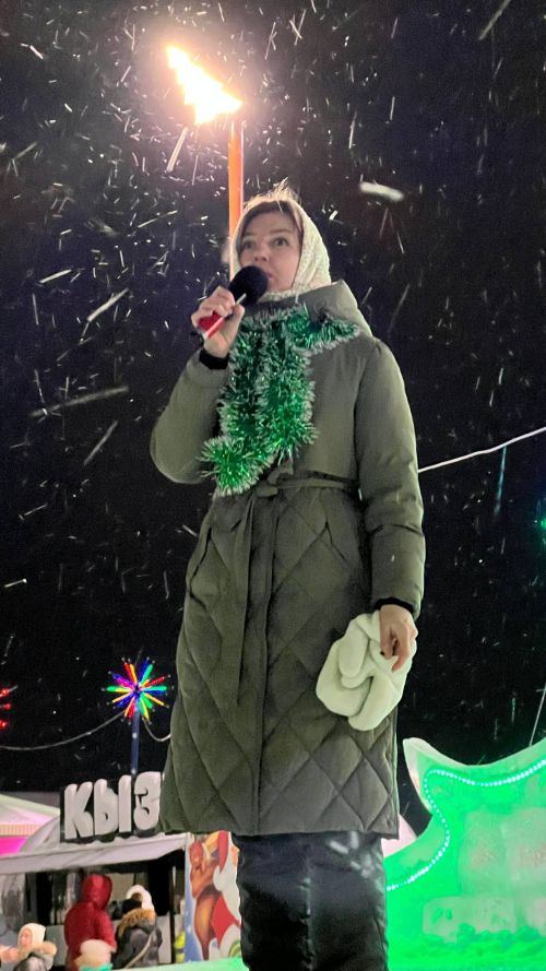 Районыбызның медицина һәм мәдәният хезмәткәрләре Сабаның Төп Чыршысы янында Яңа ел бәйрәме уздырдылар (+видео)