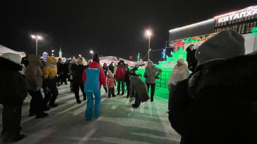 Районыбызның медицина һәм мәдәният хезмәткәрләре Сабаның Төп Чыршысы янында Яңа ел бәйрәме уздырдылар (+видео)