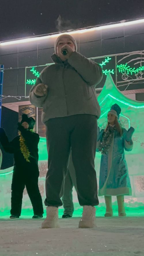 Районыбызның медицина һәм мәдәният хезмәткәрләре Сабаның Төп Чыршысы янында Яңа ел бәйрәме уздырдылар (+видео)