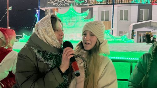 Районыбызның медицина һәм мәдәният хезмәткәрләре Сабаның Төп Чыршысы янында Яңа ел бәйрәме уздырдылар (+видео)