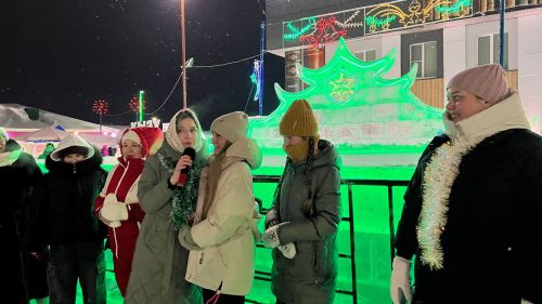 Районыбызның медицина һәм мәдәният хезмәткәрләре Сабаның Төп Чыршысы янында Яңа ел бәйрәме уздырдылар (+видео)