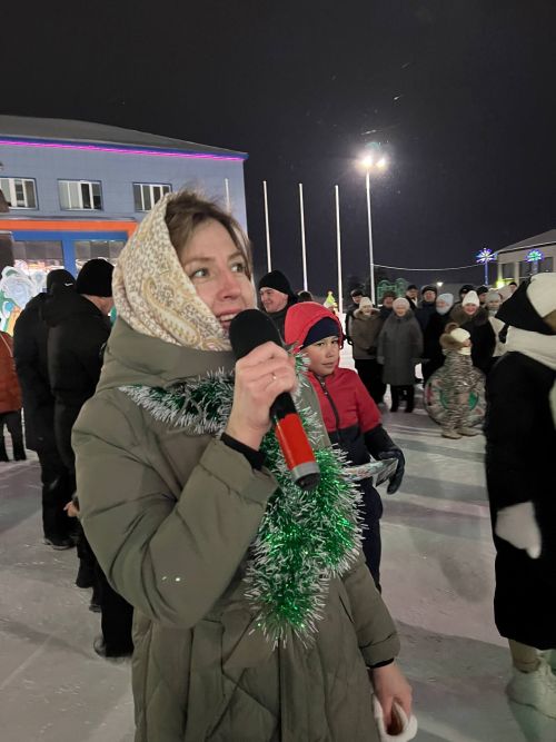 Районыбызның медицина һәм мәдәният хезмәткәрләре Сабаның Төп Чыршысы янында Яңа ел бәйрәме уздырдылар (+видео)