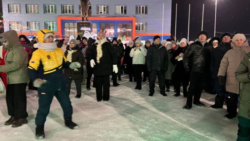 Районыбызның медицина һәм мәдәният хезмәткәрләре Сабаның Төп Чыршысы янында Яңа ел бәйрәме уздырдылар (+видео)
