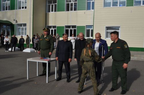 Иске Икшермә кадет-интернат мәктәбендә 48 укучы тантаналы ант бирде