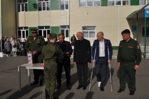 Иске Икшермә кадет-интернат мәктәбендә 48 укучы тантаналы ант бирде