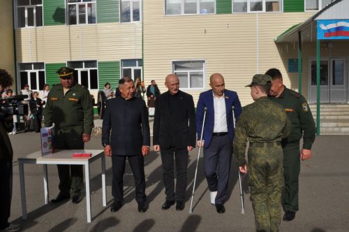 Иске Икшермә кадет-интернат мәктәбендә 48 укучы тантаналы ант бирде
