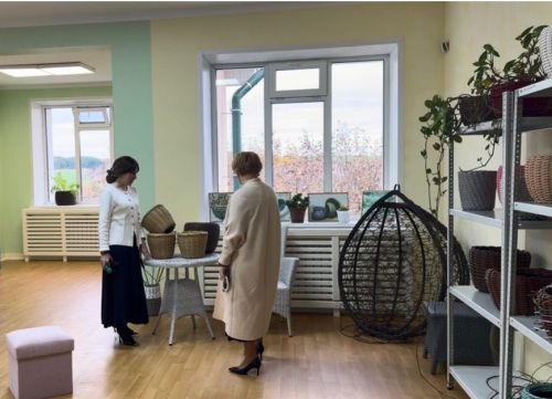 «Тургай» социаль приютына министр урынбасары килде