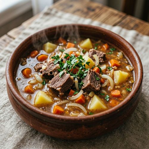 Бүген кичке ашка шурпа әзерлибез