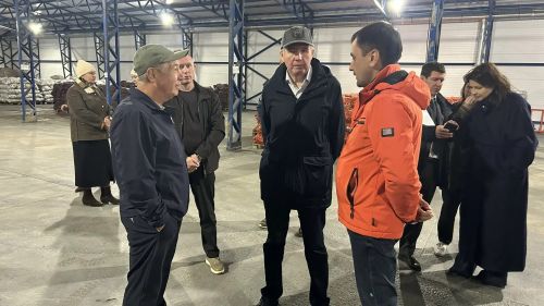 Районыбызга эшлекле визит белән ТР икътисад министры Мидхәт  Шаһиәхмәтов килде