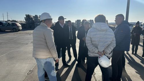 Районыбызга эшлекле визит белән ТР икътисад министры Мидхәт  Шаһиәхмәтов килде