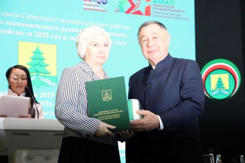 Татарстан Республикасы Дәүләт Советы Рәисе Фәрит Мөхәммәтшин Саба районында  булды